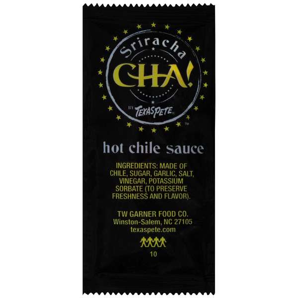 Texas Pete Texas Pete 7g Cha Sriracha Hot Chile Sauce, PK200 1.00523